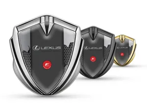 Lexus Abovedado Emblema Insignia Estilo Pro Acero Inoxidable